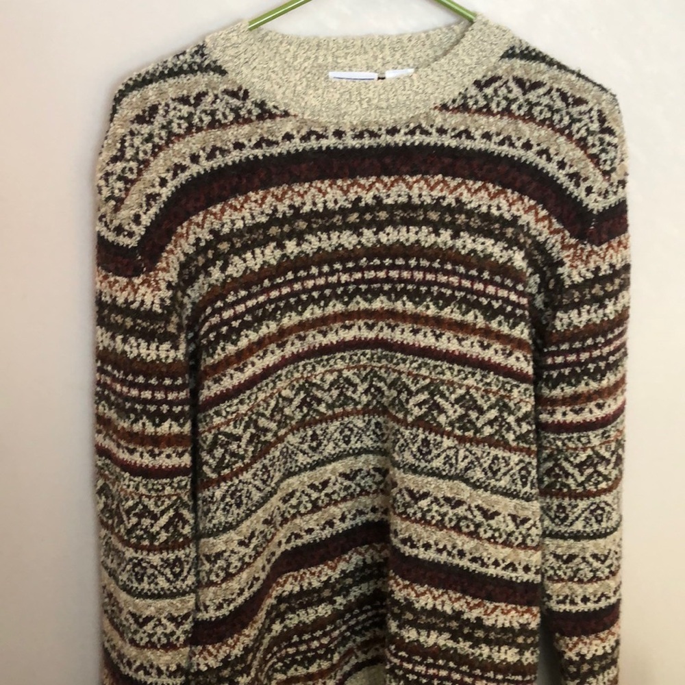 Brown tone sweater size large